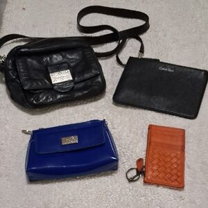 Foley + Corinna Black Crossbody Bag & Pouch Bundle